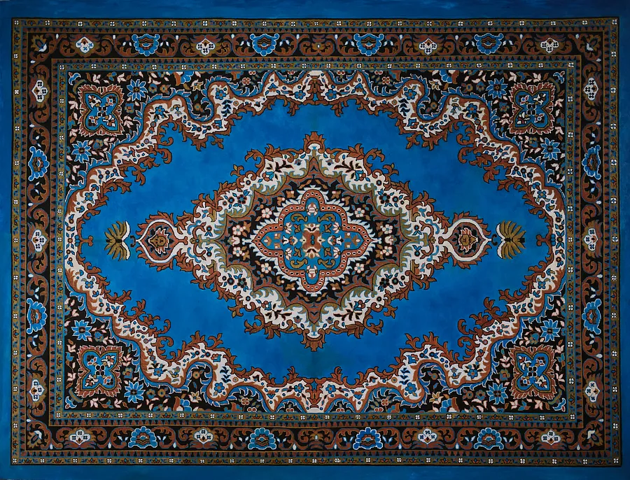 Image of Untitled by Natalia Bak, size: 200 х 150 cm, Painting medium, part of the Patterns of Memories series, priced at €5800