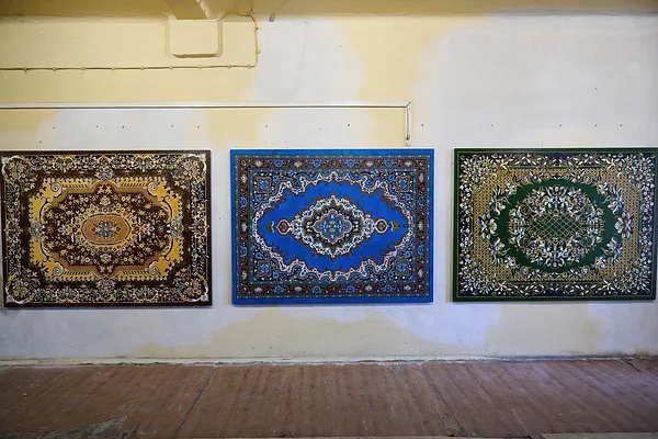 Image of Untitled by Natalia Bak, size: 200 х 150 cm, Painting medium, part of the Patterns of Memories series, priced at €3500 Photo 2 of 3.