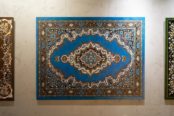 Image of Untitled by Natalia Bak, size: 200 х 150 cm, Painting medium, part of the Patterns of Memories series, priced at €3500 Photo 3 of 3.